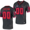 Custom TCU Horned Frogs Jersey Name and Number Alternate College Football Grey Replica