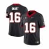 Georgia Bulldogs Kirby Smart Jersey #16 College Football Game Black