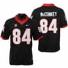 Georgia Bulldogs Ladd McConkey Jersey #84 College Football Game Black Alternative