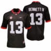 Georgia Bulldogs Stetson Bennett IV Jersey #13 College Football Game Black