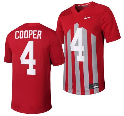 Iowa State Cyclones Jeremiah Cooper Jersey Throwback College Football Game Cardinal #4