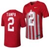 Iowa State Cyclones TJ Tampa Jersey Throwback College Football Game Cardinal #2