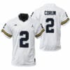 Michigan Wolverines Blake Corum Jersey #2 College Football Game White