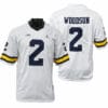 Michigan Wolverines Charles Woodson Jersey #2 College Football Game White