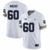 Michigan Wolverines Drake Nugent Jersey #60 College Football Game White