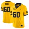 Michigan Wolverines Drake Nugent Jersey #60 College Football Game Yellow