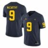 Michigan Wolverines JJ McCarthy Jersey #9 College Football Game Navy