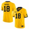 Michigan Wolverines Jesse Madden Jersey #18 College Football Game Yellow