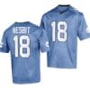 North Carolina Tar Heels Bryson Nesbit Jersey #18 College Football 2023 Replica Blue
