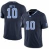 North Carolina Tar Heels Game Drake Maye Jersey #10 College Football Navy