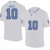 North Carolina Tar Heels Game Drake Maye Jersey #10 College Football White