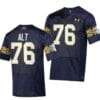 Notre Dame Fighting Irish Joe Alt Jersey #76 College Football 2023 Aer Lingus Classic Navy