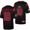 Ohio State Buckeyes #18 Marvin Harrison Jr Jersey Black Fashion NCAA Football