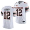 Oklahoma State Cowboys Gunnar Gundy Jersey #12 College Football 2023 Game White