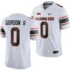 Oklahoma State Cowboys Ollie Gordon II Jersey #0 College Football 2023 Game White