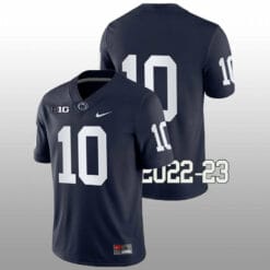 Penn State Nicholas Singleton Jersey #10 College Football Game Navy No Name