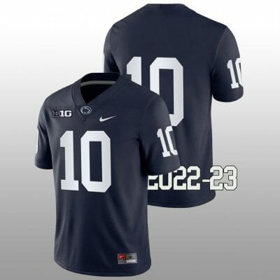Penn State Nicholas Singleton Jersey #10 College Football Game Navy No Name