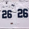 Penn State Saquon Barkley Jersey #26 College Football Game White No Name