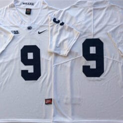 Penn State Trace McSorley Jersey #9 College Football Game White No Name