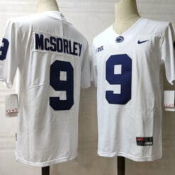 Penn State Trace McSorley Jersey #9 College Football Game White With Name