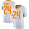 Tennessee Volunteers Aaron Beasley Jersey #24 College Football White