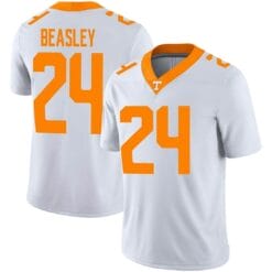 Tennessee Volunteers Aaron Beasley Jersey #24 College Football White