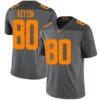 Tennessee Volunteers Ramel Keyton Jersey #80 College Football Gray