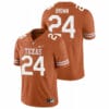Texas Longhorns Derrian Brown Jersey #24 College Football Orange