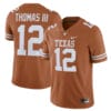 Texas Longhorns Earl Thomas III Jersey #12 College Football Orange