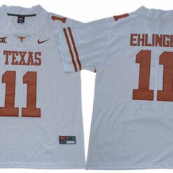 Texas Longhorns Sam Ehlinger Jersey #11 College Football White