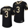 Wake Forest Demon Deacons Troy Hoilman Jersey Home College Football Replica Black #3