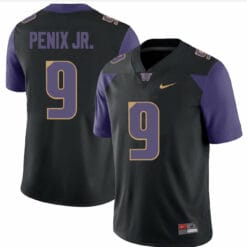 Washington Huskies Michael Penix Jr Jersey #9 College Football Premier Black