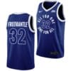 Xavier Musketeers Zach Freemantle Jersey Basketball #32 All For One Blue