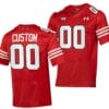 Custom Texas Tech Jersey Name and Number College Football Throwback Stitched Red