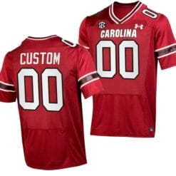 Custom South Carolina Gamecocks Jersey Name and Number College Football Stitched Garnet 2023