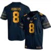 Cal Bears Aaron Rodgers Jersey #8 College Football 2023 Stitched Navy