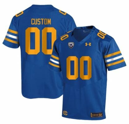 Custom California Golden Bears Jersey Name and Number College Football 2023 Stitched Royal
