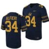Cal Bears NIL Andy Alfieri Jersey #34 College Football Game 2023 Black