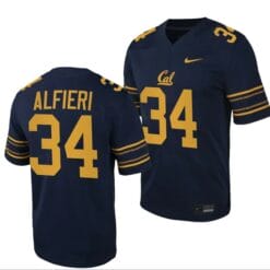 Cal Bears NIL Andy Alfieri Jersey #34 College Football Game 2023 Black