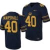 California Golden Bears Ben Marshall Jersey #40 College Football Game 2023 Black