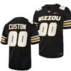 Custom Missouri Tigers Jersey Name and Number NCAA College Football 2023 Black
