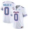 Houston Cougars Oilers Manjack IV Jersey #0 Inspired Vapor College Football 2023 All Stitched White