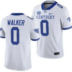 Kentucky Wildcats Deone Walker Jersey #0 College Football Game 2023 White