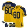 Michigan Wolverines Drake Nugent Jersey #60 Special College Football 2023 Stitched Maize Alternate