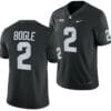 Michigan State Spartans Khris Bogle Jersey #2 College Football Game 2023 Black