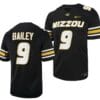 Missouri Tigers #9 Chad Bailey Jersey NCAA College Football 2023 Black