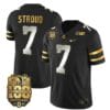 Ohio State Buckeyes CJ Stroud Jersey #7 College Football Stitched Black Limited