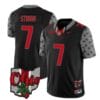 Ohio State Buckeyes CJ Stroud Jersey #7 College Football Stitched Alternate 2023 Black