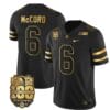 Ohio State Buckeyes Kyle McCord Jersey #6 College Football Stitched Black Gold