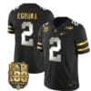 Ohio State Buckeyes Emeka Egbuka Jersey #2 College Football Stitched Black Limited
